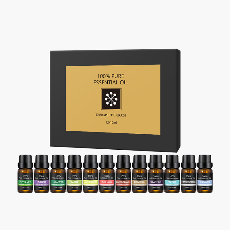 TOP 12 10ml Pure Essential Oil Set NO.：EO12, Essential oil, Essential ...