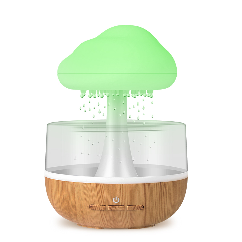 Rain Cloud Aroma diffuser KC-024(600ml), Desktop rain cloud Humidifier ...