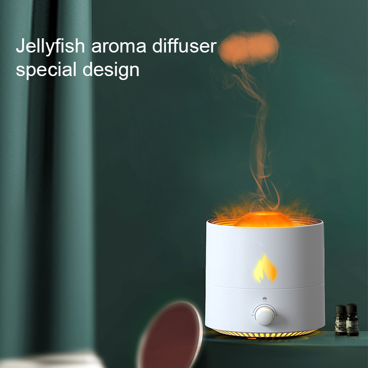 Jellyfish Flame Diffuser V8, Flame aroma diffuser, Essential Oil ...